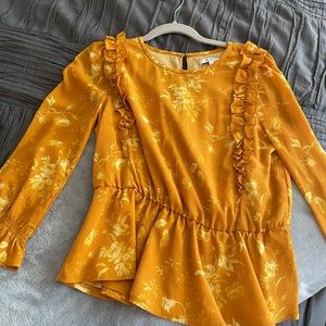 Madewell Ruffle Blouse